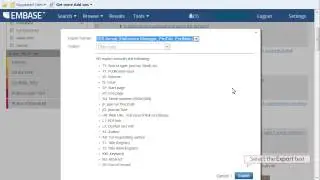 EndNote: Importing Records from Embase