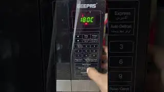 How to pre heat geepas oven/GM02706CB