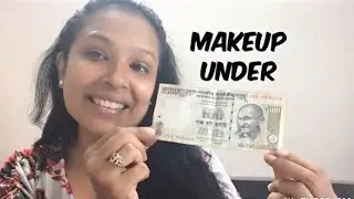 Makeup Under 100 Rs challenge by SJlovesjwellery | DIY Mascara | DIY Contour | DIY Spooly