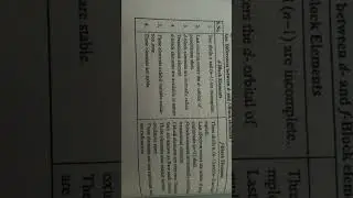 difference between d-block elements and f-block elements