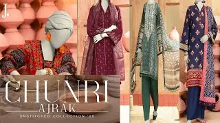 Junaid Jamshed Latest Collection | J.Chunri Collection | Latest Unstitched Lawn Collection By J.