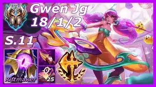 Challenger Gwen S11 - Gwen Jg - Gwen build - Gwen 11.9 - 그웬 11.9 - 灵罗娃娃 11.9 - グウェン  - Гвен - &Gamma;&kappa;&omicron;&upsilon;έ&nu;