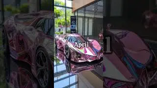 choose your birthday month and see your birthday car dream car#chooseyourgift #chooseonering #car