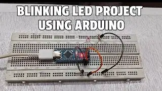How to Blink LED on Arduino Nano (Code In description) Complete Beginner Tutorial 2026 #arduino