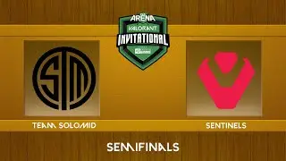 Team SoloMid vs Sentinels (Game 1) | PAX Arena Invitational (Semifinals)