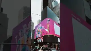 KPop Demon Hunters X Shin Ramyun at Times Square, NYC✨