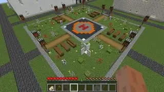Minecraft, miasteczko, zapraszam serwer. Święto dożynki. część 32.