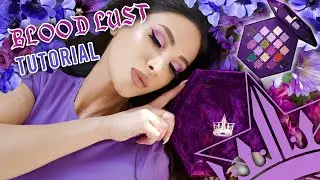 Jeffree Star Cosmetics BLOOD LUST Eyeshadow Tutorial 💜 PATCHY or PERFECTION ?? *Beginner Friendly*