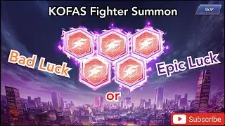 Is this Bad or Epic Luck? [KOFAS Fighter Summon] | The King Of Fighters All Star