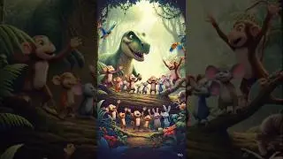 The Brave Deer of the Jungle | English Moral hi Jungle Story | Kids Cartoon Story