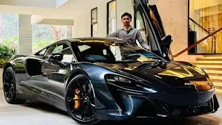 First Review Of The 1 Of 2 McLaren Artura In Bangladesh 🇧🇩First McLaren With V6 Hybrid Power Train ￼