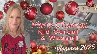Сочельник дома, плохое самочувствие и приготовление глинтвейна | Vlogmas, день 24