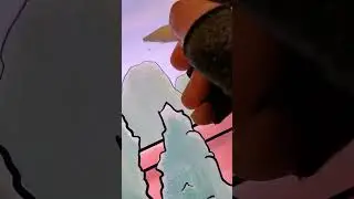How I made this Steam Train and Fisherman animated loop