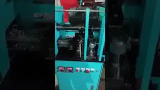 Punching radiator fin machine