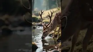 Run with Grace Like a Deer 🦌 | Psalm 42 Bible Wisdom #Deer #God #wisdom #confidence #christian