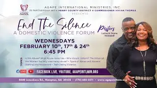 Mid- Week Bible Explosion: End The Silence! A Domestic Violence Forum - Part 1