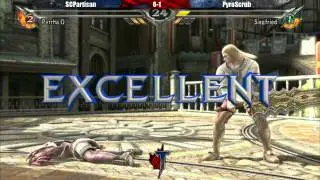Toryuken - SCV - GRAND FINALS PT1 - SCPartisan (Pyrrha Omega) vs PyroScrub (Siegfried)
