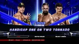 John Cena v Team Rhodes Scholars - SmackDown