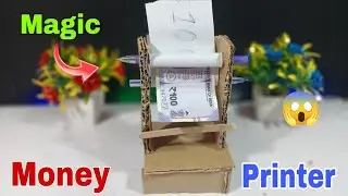 How to make magic money printer machine 
