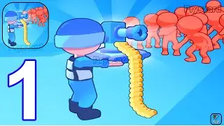 Mobile Defense - Gameplay Walkthrough Part 1 Tutorial Stickman Army Tower Zombie Defense (Android)