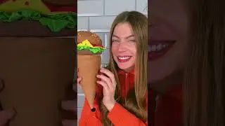 Шоколад 🍦🍔 против настоящей еды #шорты
