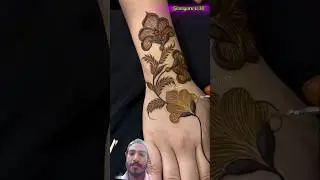 New mehandi design|Unique mehandi design|arabic mehandi|Easy mehandi #mehndi​​#henna​​#shorts​​