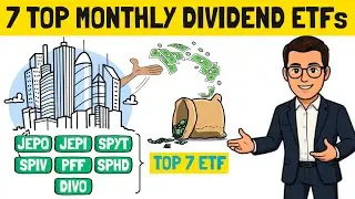 🔥 7 ЛУЧШИХ ETF с ежемесячными дивидендами для пассивного дохода (обновление 2026 года) 🔥