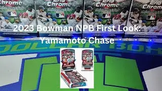 2023 Bowman NPB Hobby Box First Look: Chasing Yoshinobu Yamamoto