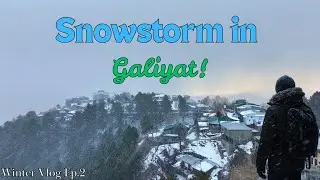 Snowstorm, Stargazing & Making a Snowman in Galiyat ❄️✨| Winter Vlog 2026