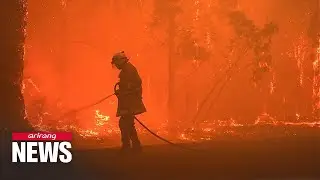 Bushfires hit Western Australia's wheatbelt region