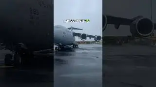 Commuting to my job in Antarctica in a C17