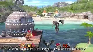 ⛹☘😳Switch | Damage Meter Incineroar using Vegetable attacks with Trophy