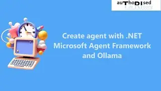 Create agent with .NET Microsoft Agent Framework and Ollama