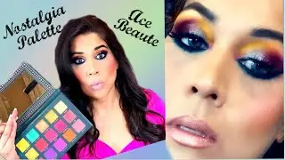 Ace Beaute NOSTALGIA palette Review || #Acebeaute#Nostalgia Palette