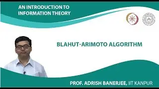 Blahut-Arimoto Algorithm