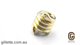 Pandora Gold Snake Charm - Pandora code 750239