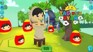 Tag with Ryan -Skibidi Toilet Ryan New Character UPDATE MOD - Multi Mystery Surprise Egg Gameplay