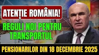 ATENȚIE Rom&acirc;nia! Reguli NOI pentru Transportul Pensionarilor din 18 Decembrie 2025
