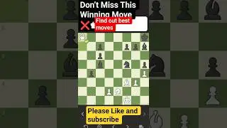 Find the Move That WINS 🔥 #chess #chesstips #checkmate #chessgame #chesscom #chessshorts #aimchess