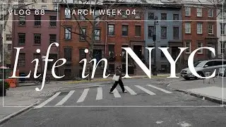 NYC VLOG 68 - spring shopping, Georg Jensen sample sale, NARS PR, cooking (pasta, sandwich & Nui)