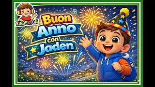 Capodanno con Jaden 🎆 | Buon Anno per Bambini | Cartoni Animati 3D