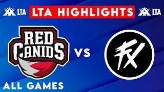 RED vs FX7M Highlights ALL GAMES | LTA South 2025 Split | RED Canids vs Fluxo W7M by Onivia