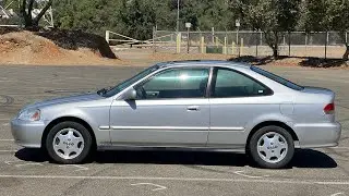 Продается: Honda Civic EX Coupe 1999 года, 5-ступенчатая коробка передач (заводской дилер добавил кожаный салон!)