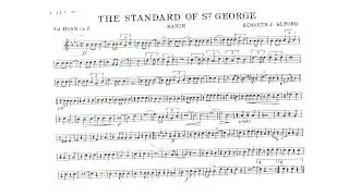 The Standard of St.George March (Kenneth J. Alford) - 1st Horn in F
