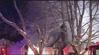 Firefighters put out Granby house fire Monday night
