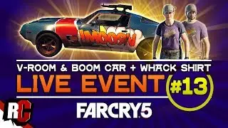 Far Cry 5 | Live Event #13 Punch Line Challenge (VROOM & Boom Car + WHACK! T-Shirts)