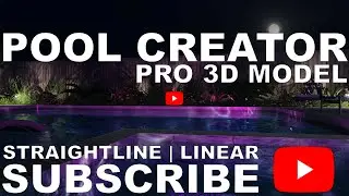 The Armstead Pool - Pool Creator Pro 3D Model