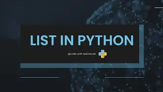 Python Lists & Indexing Tutorial | Lesson 7 for Beginners (Hindi/Urdu)