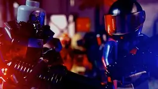 Lego Stop Motion Fight scene | Pirates vs. Police