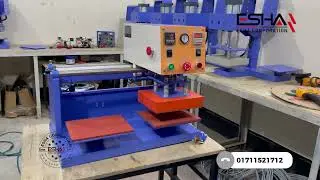 Fully Automatic Heat Transfer Machine (Heat Press)Double Plate Two Working Bed (Head Moving)